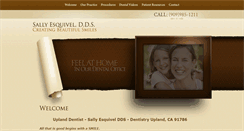 Desktop Screenshot of esquiveldental.com